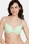 Zivame Push-Up Wired Medium Coverage Bra - Pastel Green — thumbnail 1